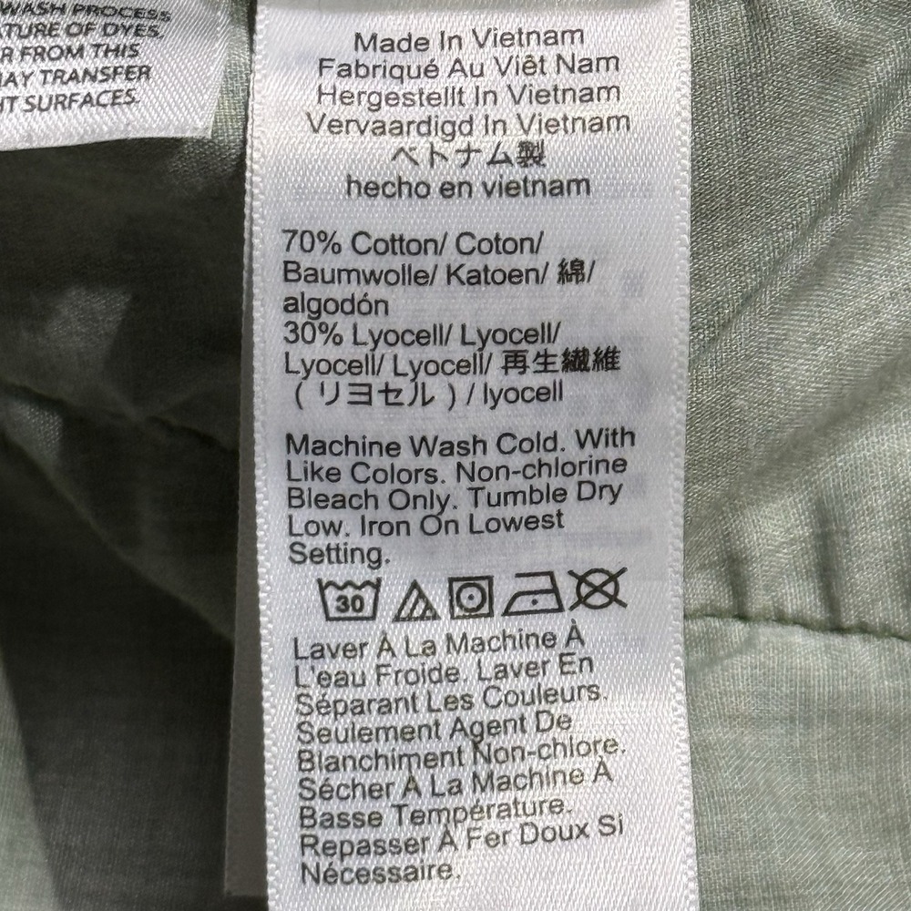 J Crew Relaxed Cargo Pants Women's Size 28 Green Tapered Heavy Weigh Twill BW526 - Picture 5 of 16